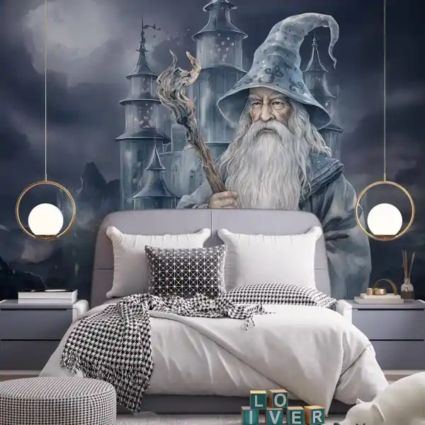 Wyjątkowa oferta Tapeta na ścianę - WIZARD'S CASTLE