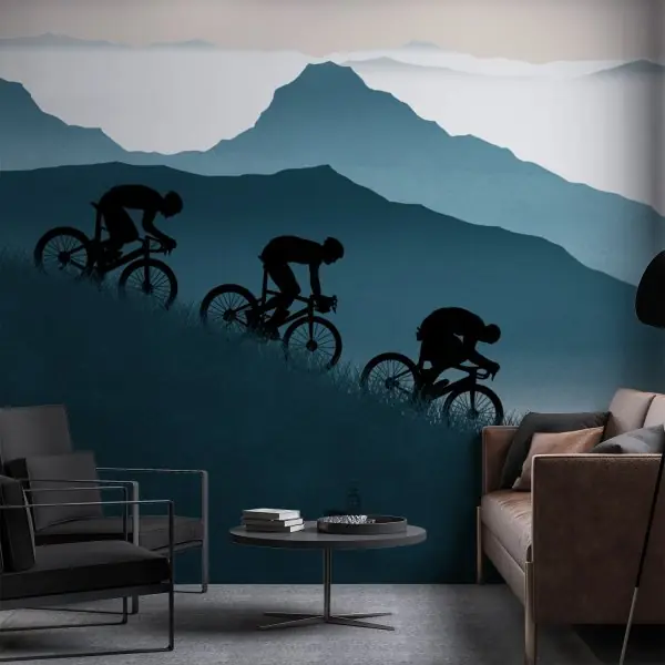 Tapeta na ścianę - Bicycle Trip Taniej