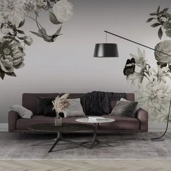 Srebrna Tapeta - BOTANICAL WHIMSY Kup online