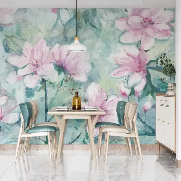 Zniżka Tapeta na ścianę - Magnolia Impression