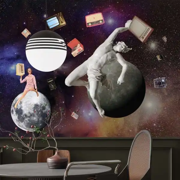 Szybka wysyłka Tapeta na ścianę - Celestial Montage