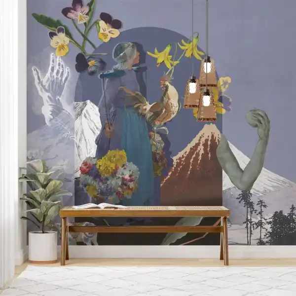 Tapeta na ścianę - Mountain Florist Oferta limitowana