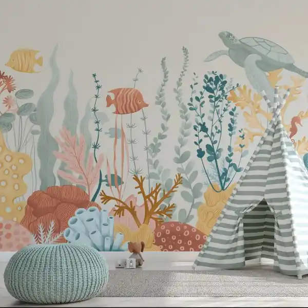Nowość Tapeta na ścianę - Coral Reef