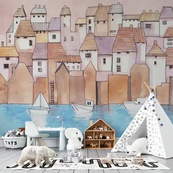 Tapeta na ścianę - Cosy Cliff Niska cena