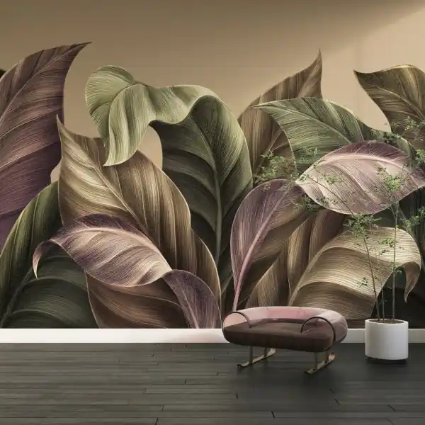 Tapeta na ścianę - FLUTTER LEAVES Wyjątkowa oferta
