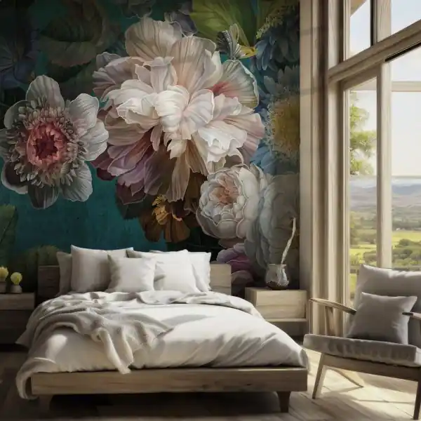 Tapeta na ścianę - FLORA LUXURY Zniżka