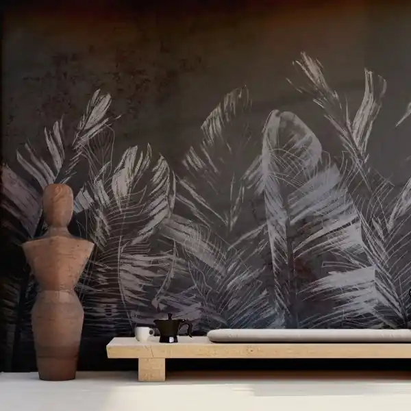 Ostatnia szansa Tapeta na ścianę - CONTEMPORARY LEAVES