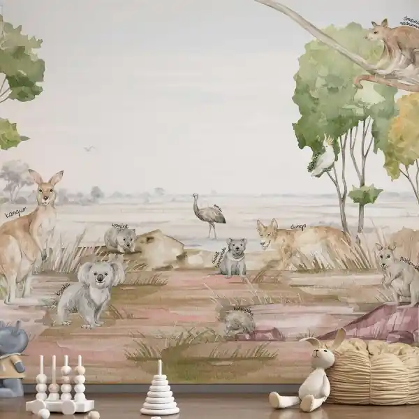 Obniżka ceny Tapeta na ścianę - AUSTRALIAN ADVENTURES