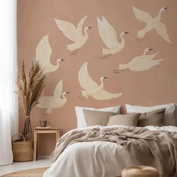 Premium Tapeta na ścianę - HERON FORMATION