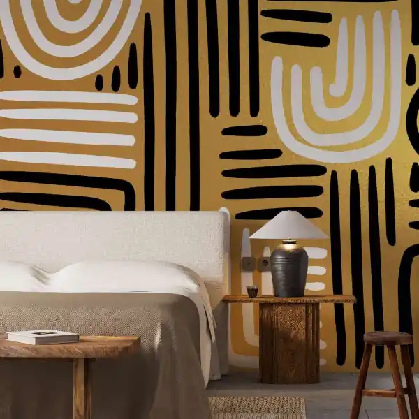 Taniej Złota Tapeta - GOLDEN MAZE ART