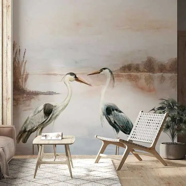 Tani Tapeta na ścianę - HERON COUPLE