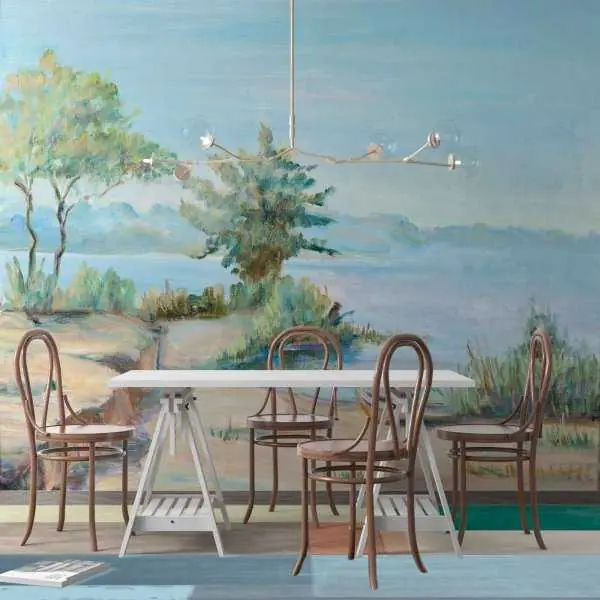 Tapeta na ścianę - PAINTING LANDSCAPE Dostępne od ręki