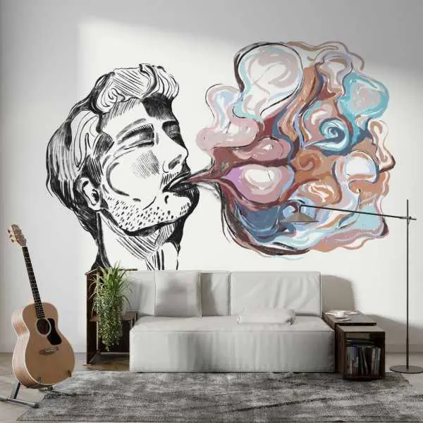 Tapeta na ścianę - CREATIVE SMOKING Sprawdź teraz