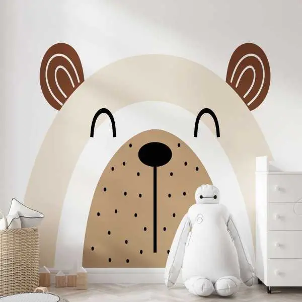 Tapeta na ścianę - MINIMAL BEAR Super okazja