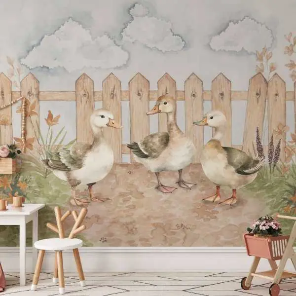 Tylko dziś Tapeta na ścianę - DUCKSLAND