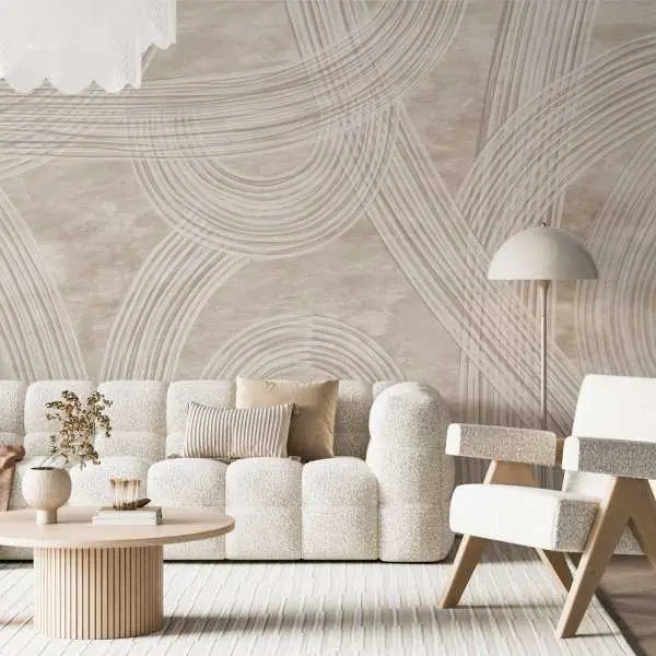 Tapeta na ścianę - LINES OF BEIGE Dodaj do koszyka