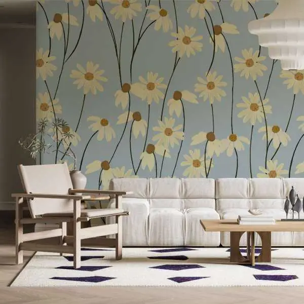 Oferta Tapeta na ścianę - DAISIES