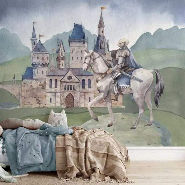 Wybór klientów Tapeta dla dzieci - POWERFUL KNIGHT