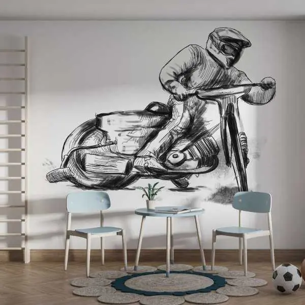 Zamów dziś Tapeta na ścianę - SPEEDWAY FAN
