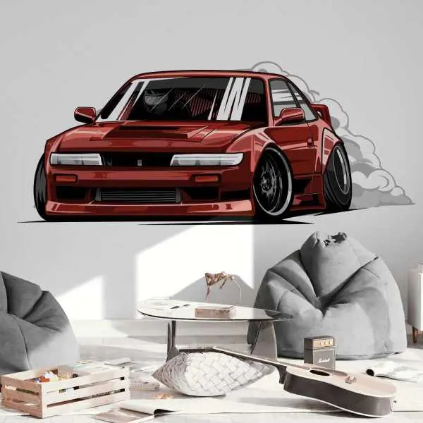 Tapeta dla dzieci - DRIFT CAR Tylko dziś