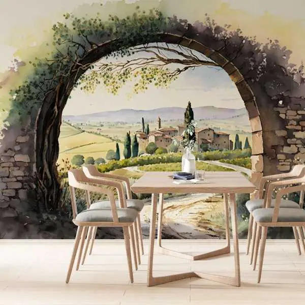 Taniej Tapeta na ścianę - WELCOME TO TUSCANY
