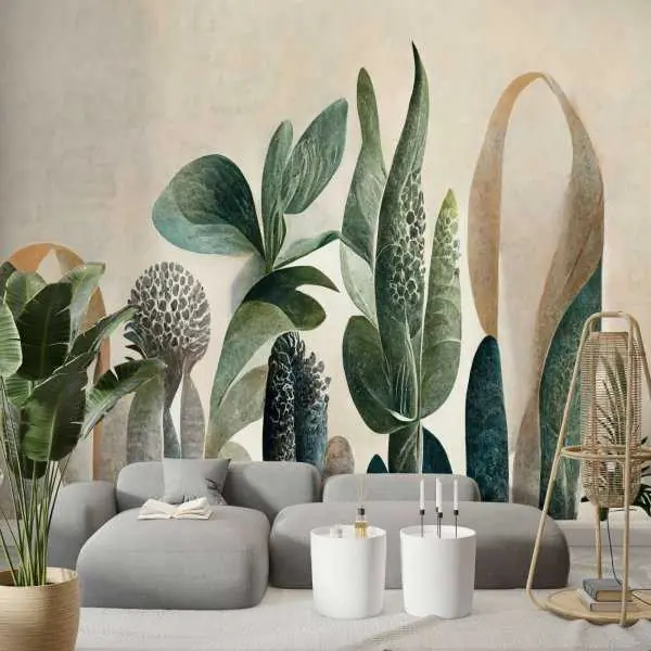 Najlepsza cena Tapeta na ścianę - SHAPING FLORA