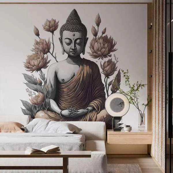 Wybór klientów Tapeta na ścianę - BUDDHA