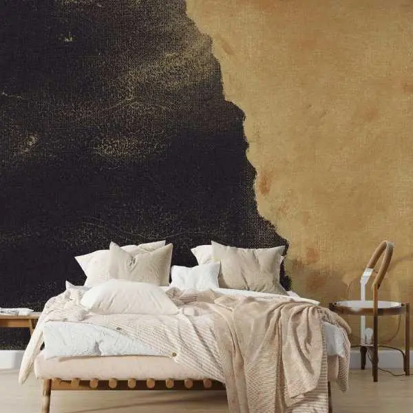 Bezpieczne zakupy Tapeta na ścianę - GOLDEN OCEAN