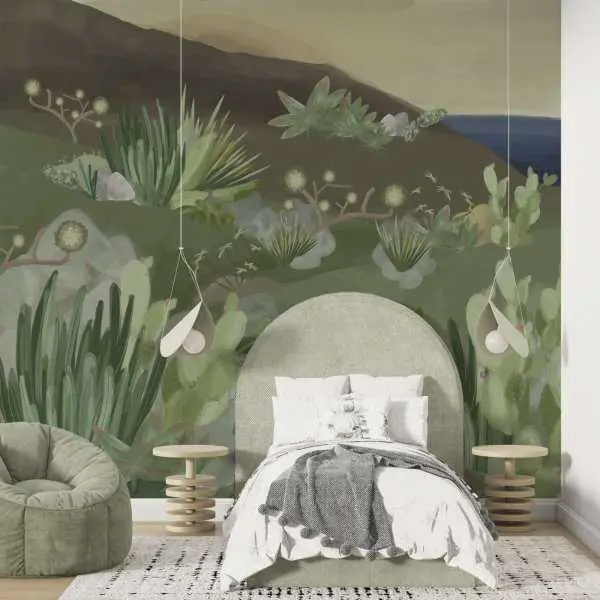 Tapeta na ścianę - GREENERY VALLEY Szybka dostawa
