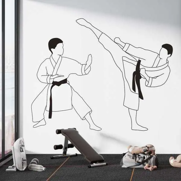 Kup online Tapeta na ścianę - MARTIAL ARTS