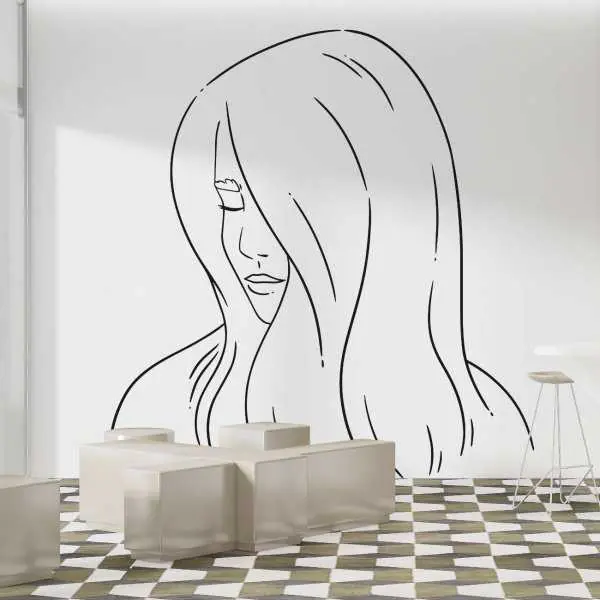 Tapeta na ścianę - HAIR LOVER Obniżka ceny