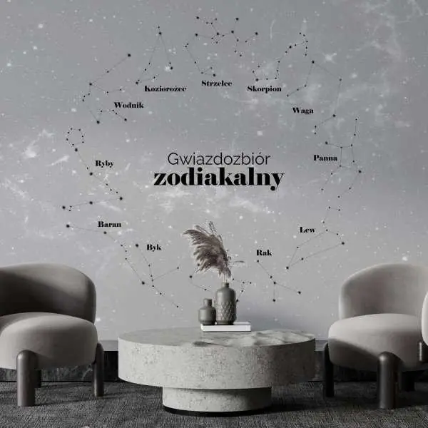 Tapeta na ścianę - GWIAZDOZBIÓR ZODIAKALNY Oferta czasowa