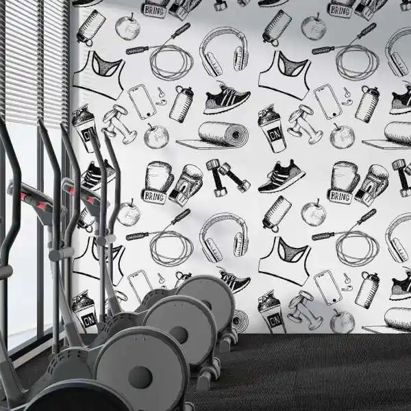 Tapeta na ścianę - FITNESS ART Szybka wysyłka