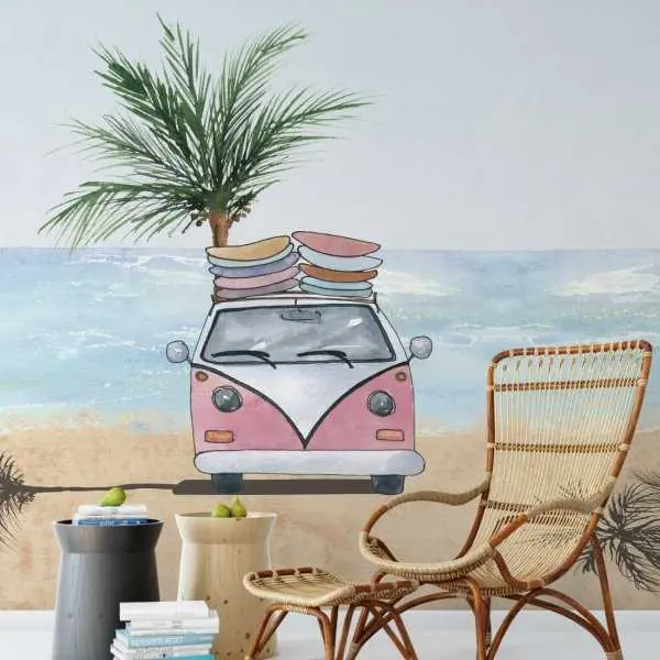 Tapeta na ścianę - CALIFORNIA BEACH Taniej
