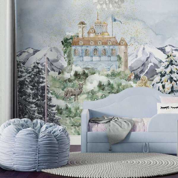 Szybka dostawa Tapeta na ścianę - FROZEN PALACE
