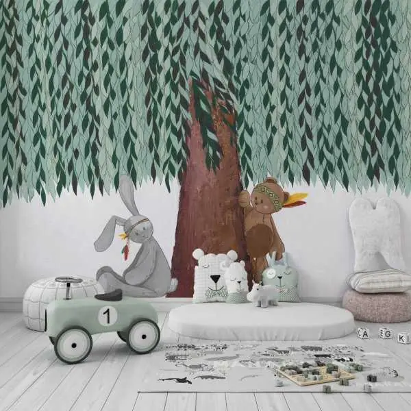 Hit cenowy Tapeta na ścianę - WEEPING WILLOW