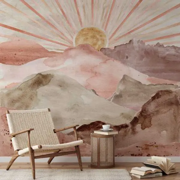 Tapeta na ścianę - SUNSET OF ARTISM Darmowy zwrot