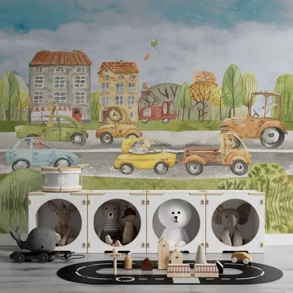Tapeta na ścianę - ANIMAL TRAFFIC Super okazja
