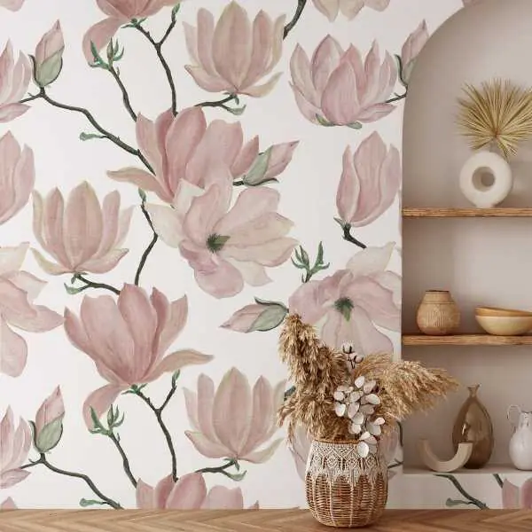 Bezpieczne zakupy Tapeta na ścianę - MAGNOLIA STORY
