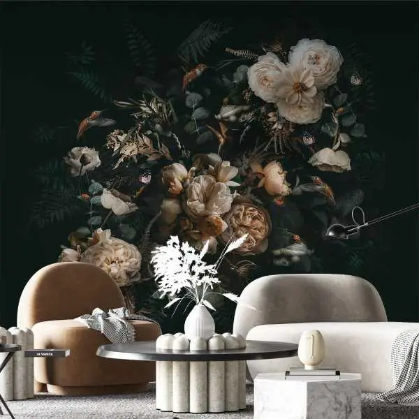 Szybka dostawa Tapeta na ścianę - AMAZING BOUQUET