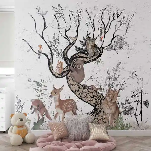 Tapeta dla dzieci - KINGDOM TREE Zniżka