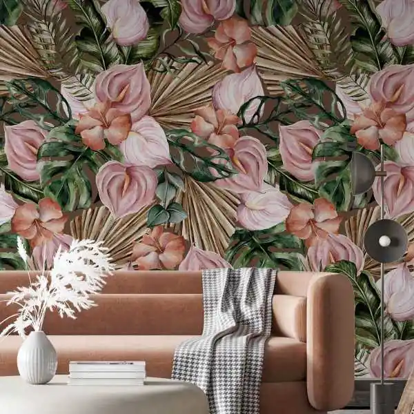 Tapeta na ścianę - CHOCO FLORA Oferta limitowana