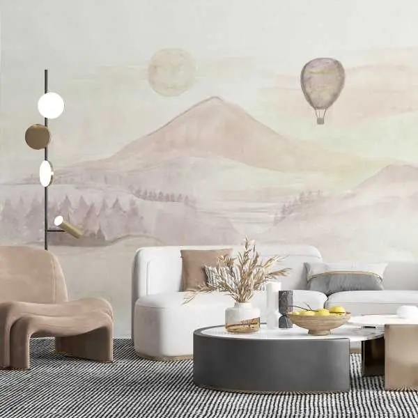 Tapeta na ścianę - CREAMY LANDSCAPE Sprawdź teraz