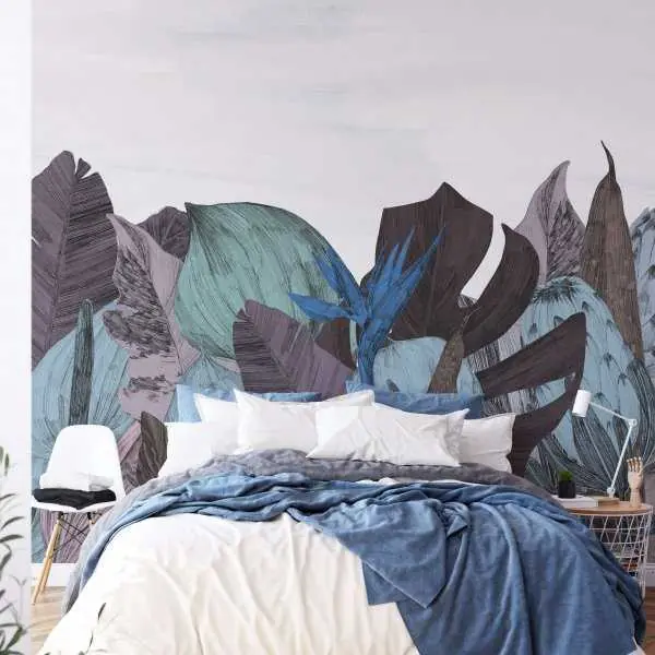Dodaj do koszyka Tapeta na ścianę - FLORAL MOUNTAINS