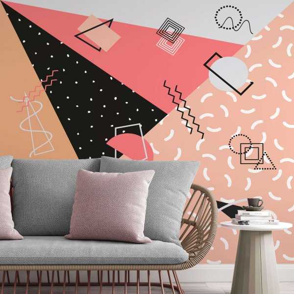 Najlepsza cena Tapeta na ścianę - FANTASY RETRO COLLAGE