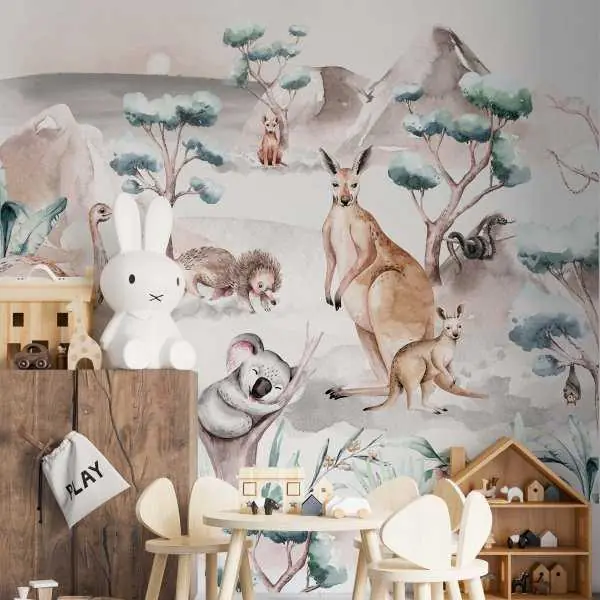 Wysoka jakość Tapeta dla dzieci - AUSTRALIAN ROOM