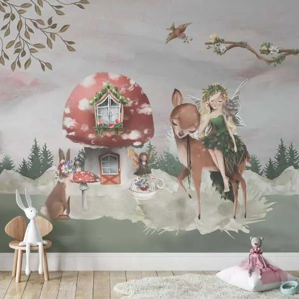 Tapeta dla dzieci - WOODLAND PRINCESS Super okazja