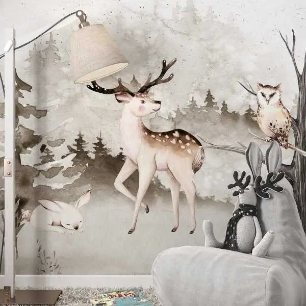 Tapeta dla dzieci - WELCOME DEER Zamów dziś