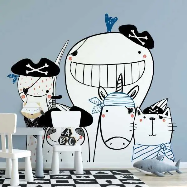Hit cenowy Tapeta dla dzieci - PIRATE PACK