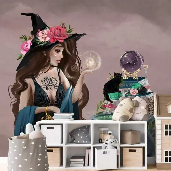 Tapeta dla dzieci - LADY WITCH Super okazja
